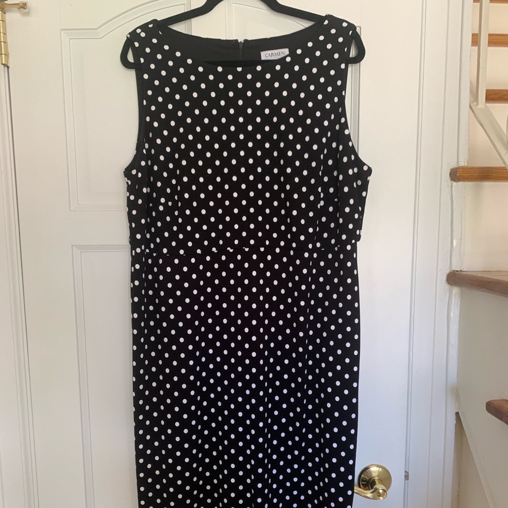 Sleeveless Polka Dot dresss
